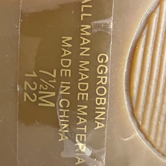 G by Guess Robina Platform brown leather heels - Picture 5 of 6